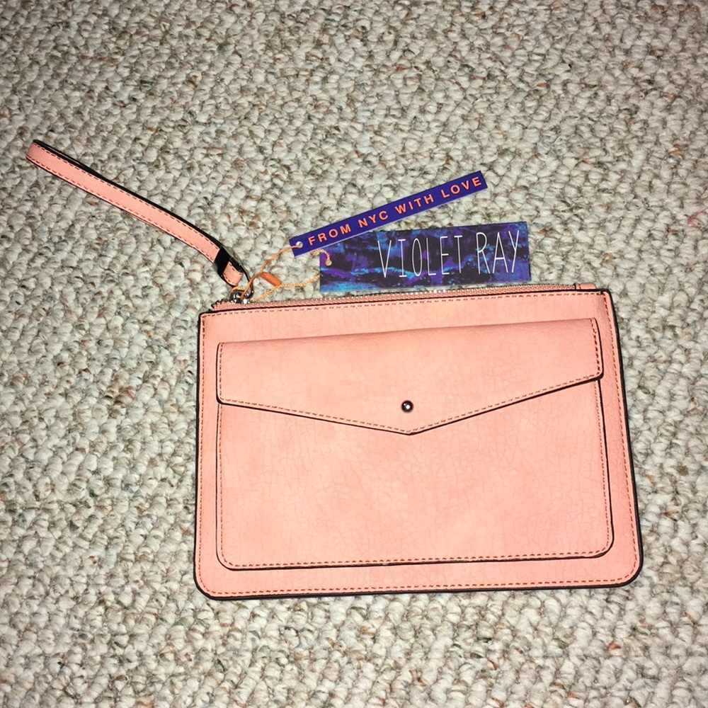 Light pink clutch